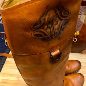 Frye leather boots